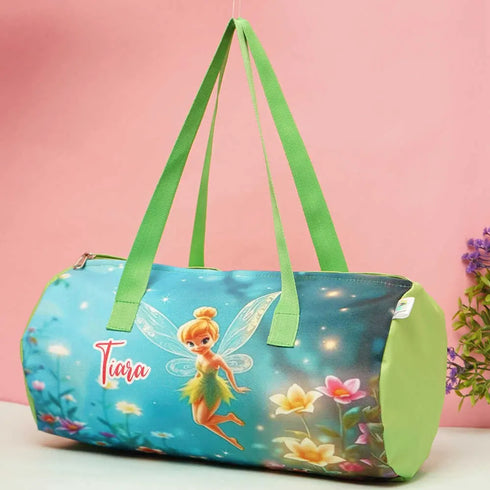 Personalized Fairy Printed Swimming Duffle Bag for Kids