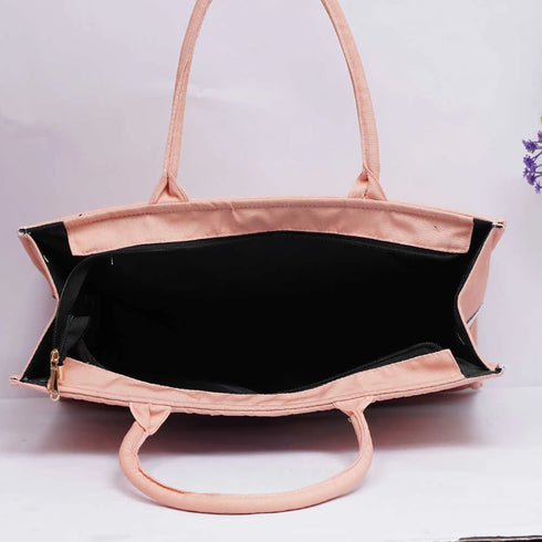 Personalised Floral Printed Box Tote Bag