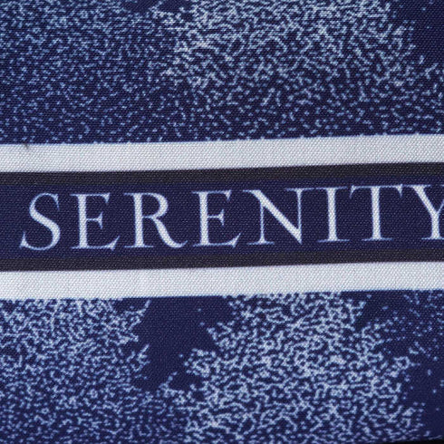 Personalised Blue Printed Box Pouch