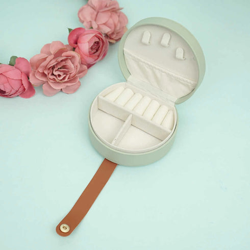 Personalized Jewellery Organizer Portable Travel Storage Case For Women