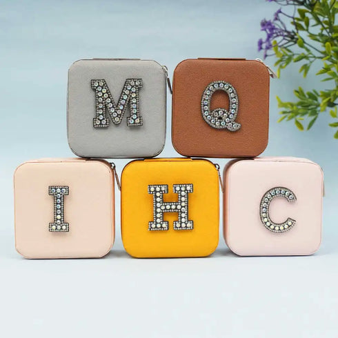 Personalized Initial Organizer Jewellery Box for Women