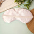 Personalized Satin Printed Eye Mask - Pink