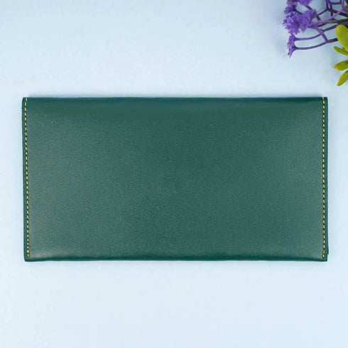 Personalised Women's Wallet With Charm - Olive