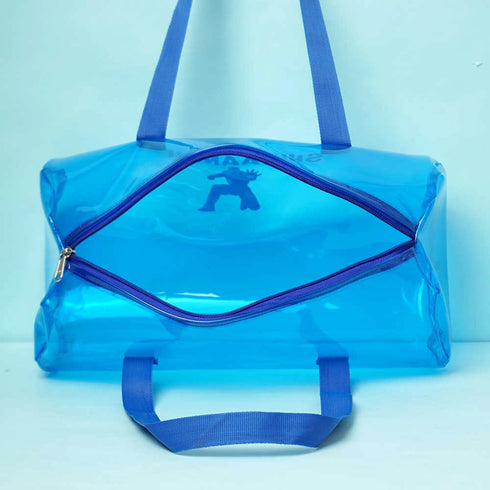 Personalized Kids Jelly Duffle Bag - Blue