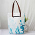 Personalised Leaf's Printed Structured Tote Bag