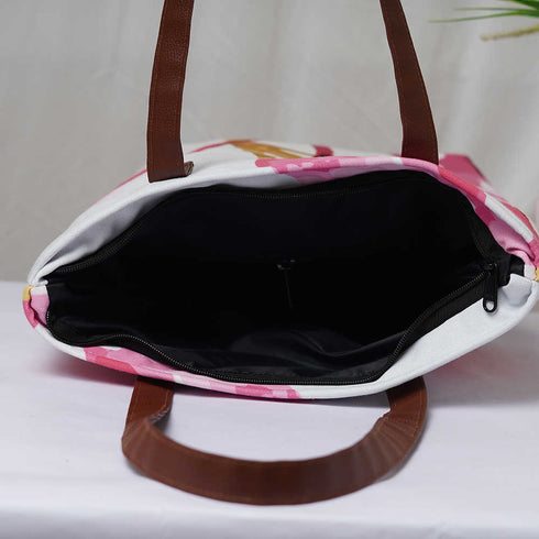 Personalised Printed Structured Tote Bag