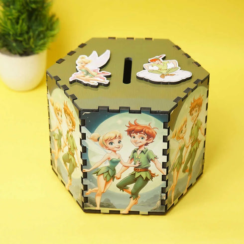 Customized Hexagonal Piggy Bank