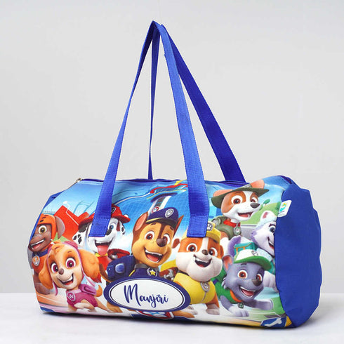 Personalised Dogs Printed Kids Swimming Duffle Bag