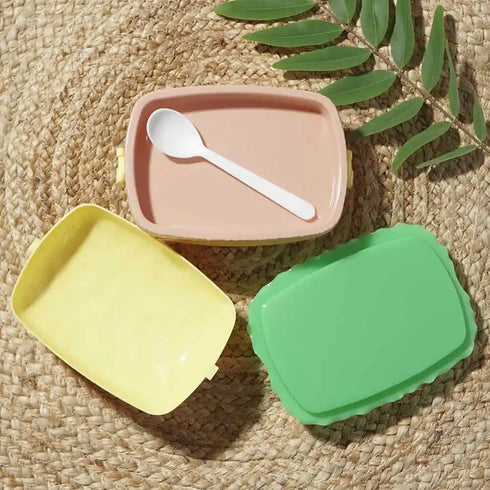 Personalized Burger Shape Lunch Box for Kids