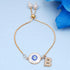 Personalized Initial Rakhi Bracelet