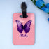 Personalized Butterfly Printed Kids Neck Pillow Combo