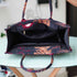 Red Flowers Printed Customised Box Tote Bag - Uncommongifts.in