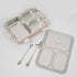 Personalized Steel Compartment Lunch Box for Kids - Pink