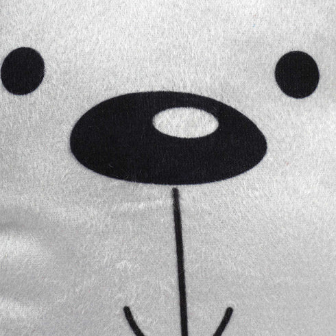 Stuffed Christmas Snow Bear Printed Pillow - Uncommongifts.in