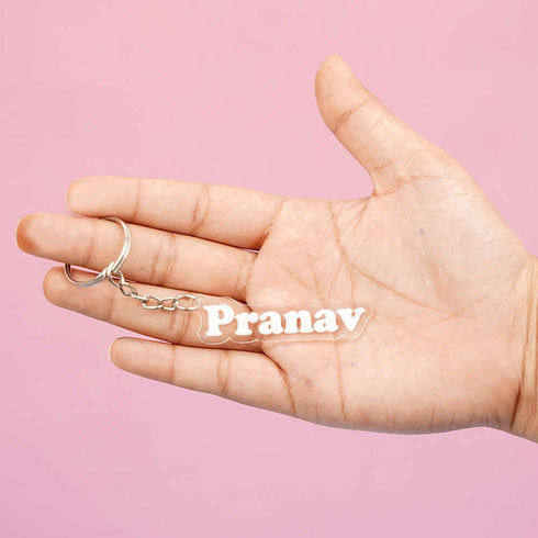 Personalised Name Keychain