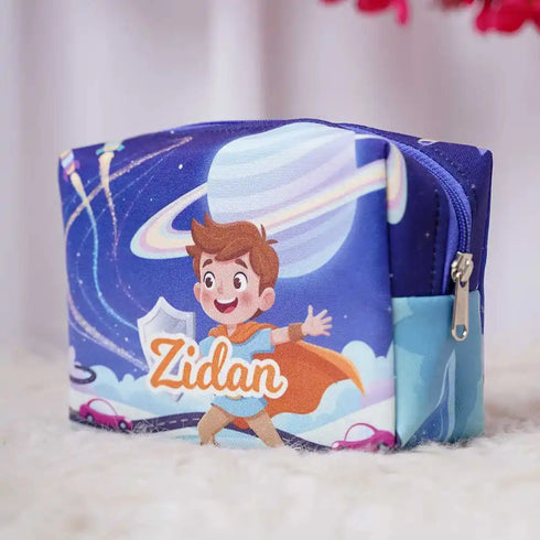 Personalized Printed Box Pouch for Kids
