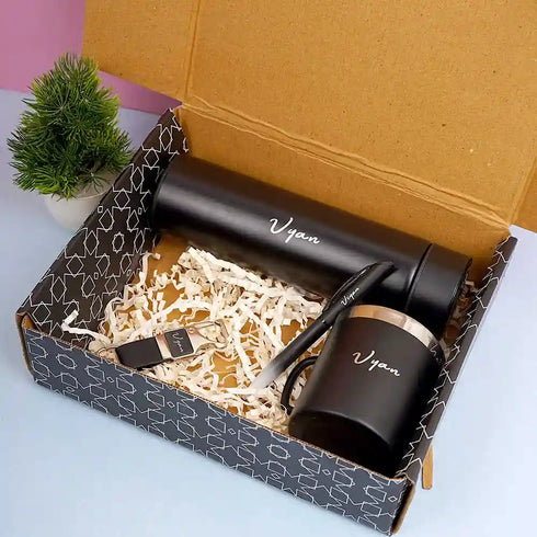 Personalised 4-in-1 Corporate Gift Set For Men