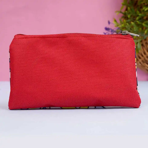 Personalized Cartoon Printed Pencil Pouch for Kids