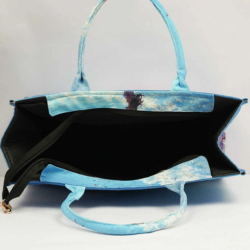 Personalised Girl Printed Box Tote Bag