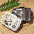 Personalized Panda Theme Steel Compartment Lunch Box For Kids