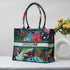 Jungle Floral Printed Box Tote Bag - Uncommongifts.in