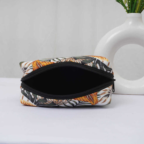 Personalised Leaf's Printed Box Pouch