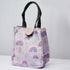Rainbow Printed Lunch Bag With Handle