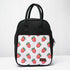 Straw Berry Canvas Lunch Bag
