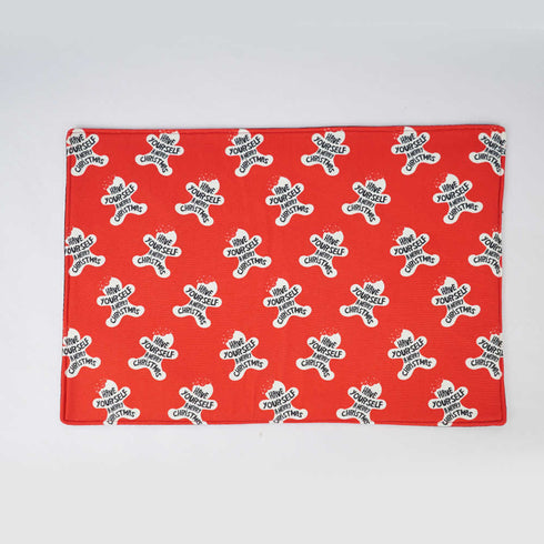 Personalised Christmas Dining Table Mats Set of 4