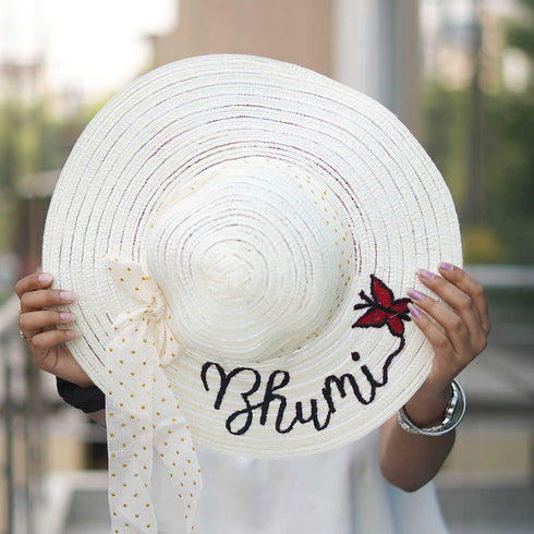 Personalised Summer Hats For Women