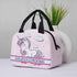 Personalised Unicorn Printed Kids Lunch Bag With Handle