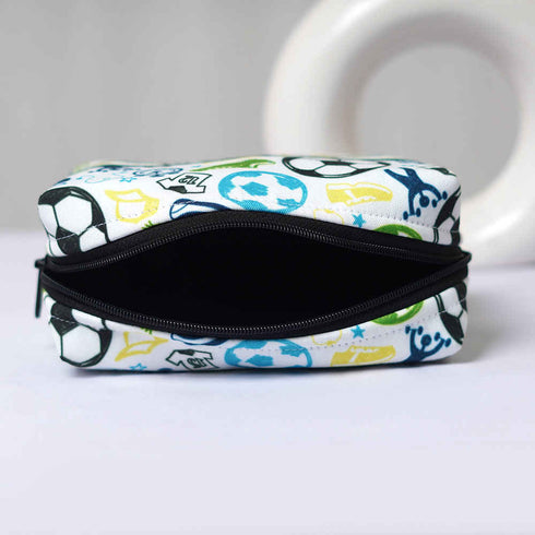 Personalised Football Printed Box Pouch