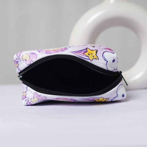 Personalised Unicorn Printed Box Pouch