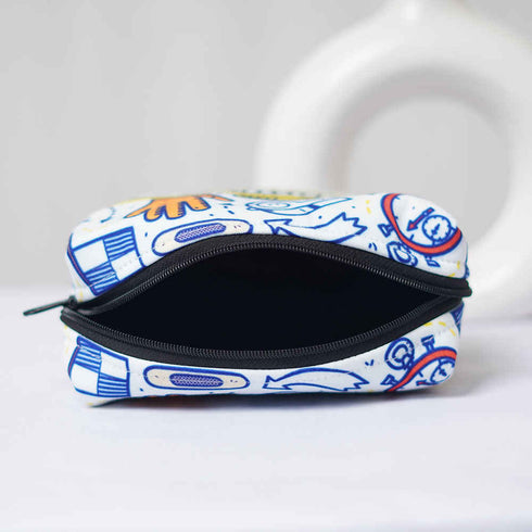 Personalised Fooftball Printed Box Pouch