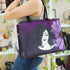 Beautiful Girl Printed Purple Box Tote Bag - Uncommongifts.in