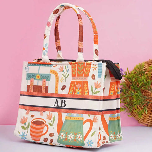 Personalised Printed Box Tote Bag