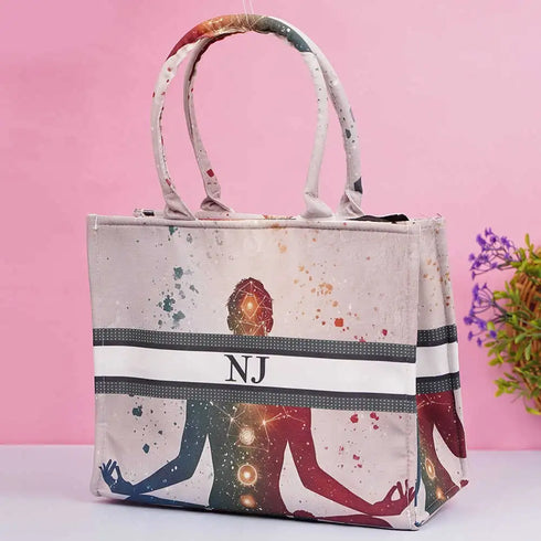 Personalised Printed Box Tote Bag