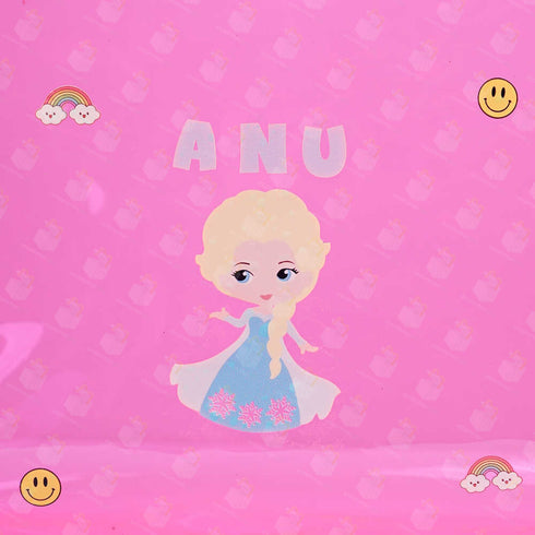 Personalised Kids Jelly Duffle Bag - Pink