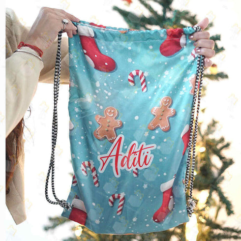 Personalised Christmas Sack Bag