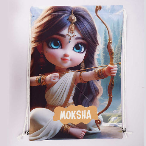 Personalised Drawstring Bag for Kids