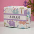 Personalized Elephant Printed Kids Box Pouch
