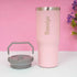 Personalized Handle Tumbler For Travel