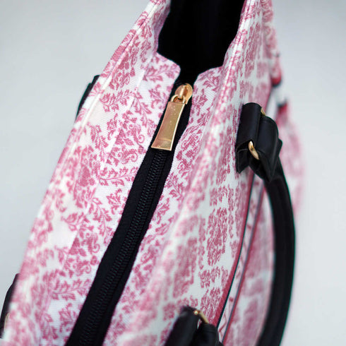Pink Customized Canvas Sling Bag - Uncommongifts.in