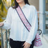 Pink Customized Canvas Sling Bag - Uncommongifts.in