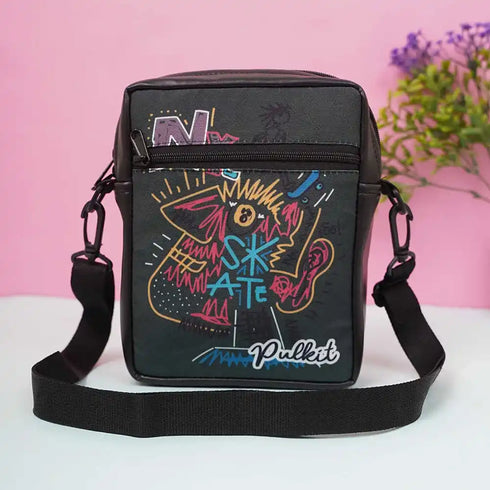 Personalised Printed Men Sling Bag