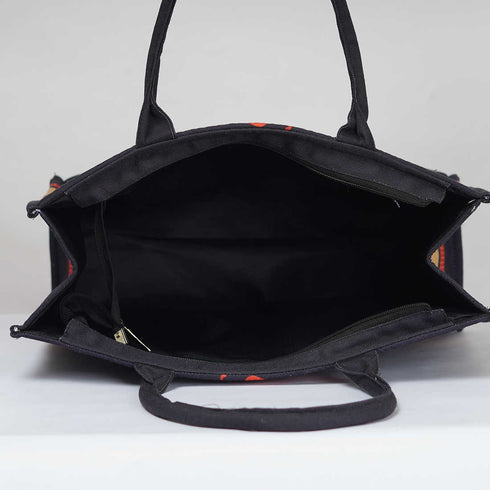 Beautiful Black Girl Printed Box Tote Bag - Uncommongifts.in