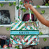 Multicolour Tiger Printed Customised Box Tote Bag - Uncommongifts.in