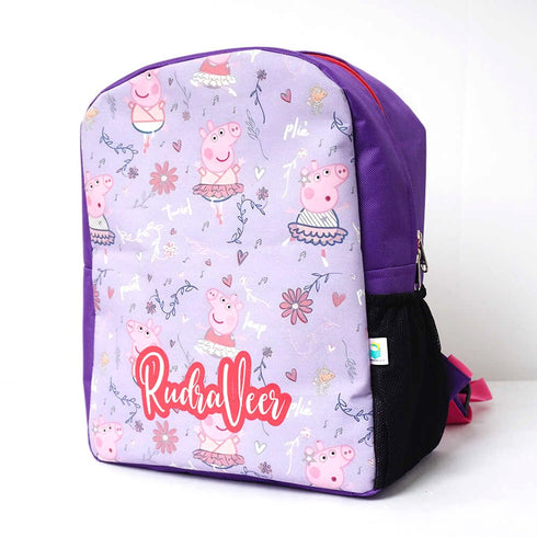 Personalised Cartoon Printed Kids Bag Pack