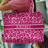 Pink Leopard Printed Customised Box Tote Bag - Uncommongifts.in