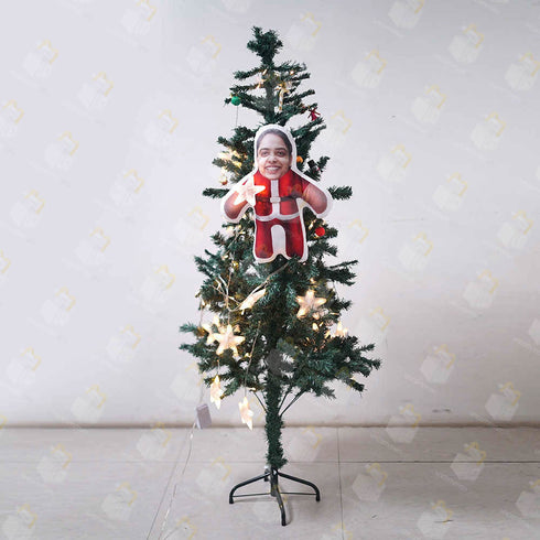 Personalised Stuffed Christmas Photo Plush Toy